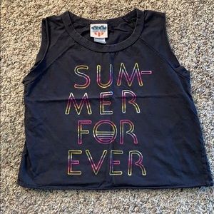 JunkFood cropped tank